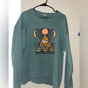 Green Naturebacks Crewneck sweatshirt